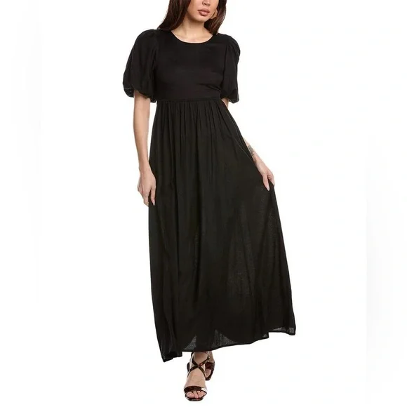 Beach Riot Women’s Weston Linen-Blend Maxi Dress, Size Small , $198 - Picture 6 of 11